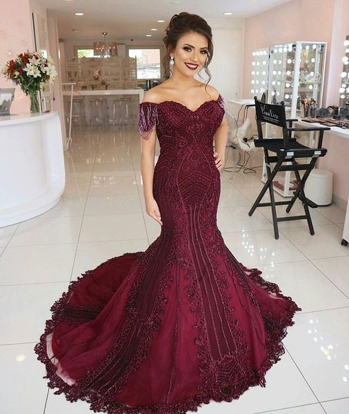 

burgundy mermaid prom dresses long sweetheart bling special occasion dresses zuhair murad evening gowns 2020, Black