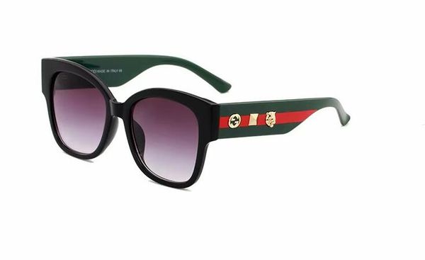 

fashion luxury evidence sunglasses retro vintage men brand designer shiny gold frame laser logo women with 4057, Black
