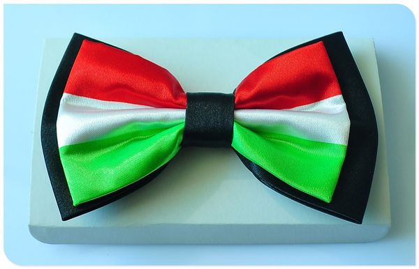 

men's "italy" pattern tuxedo dress shiny bow tie new style fashion party wedding bow tie for men, Black;blue