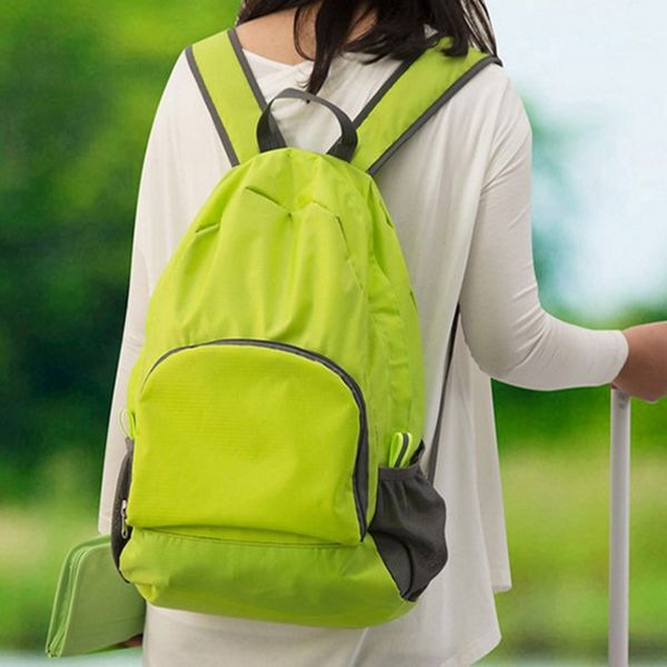 

outdoor backpack lightweight sports folding bag pack travel collapsible bag foldable backpack portable camping hiking school