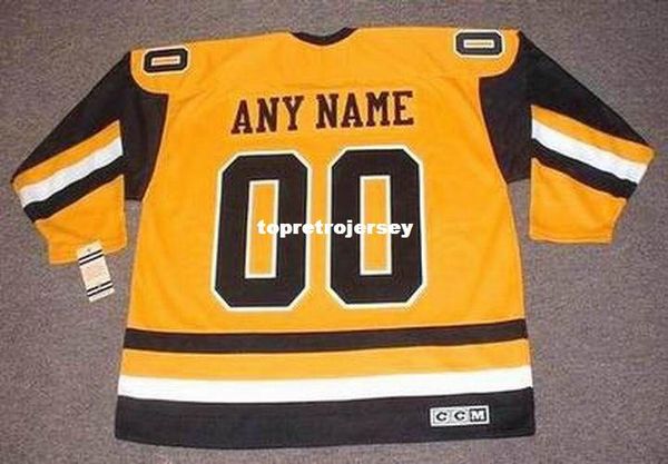 

wholesale mens pittsburgh penguins 1980's ccm vintage "wholesaleized" retro hockey jersey, Black;red