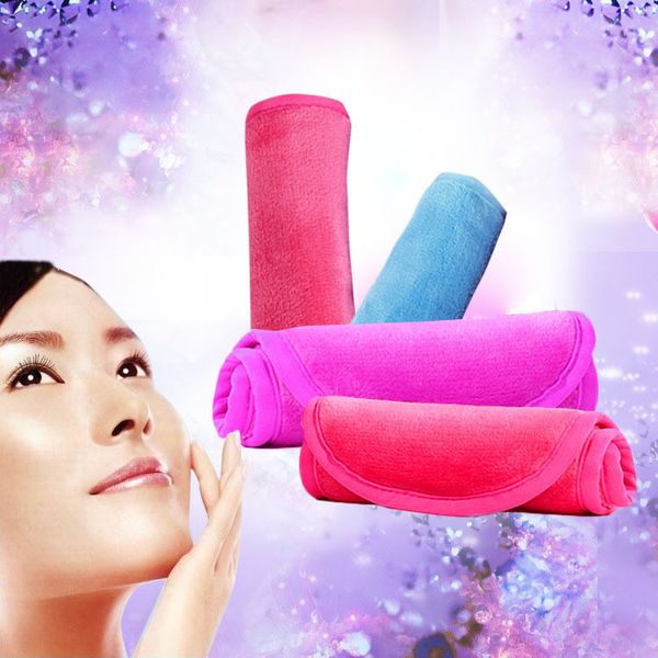 

microfiber cloth remover face towel face wipes cleansing cloth facial clean pads water towel tools 5 colors t1i376