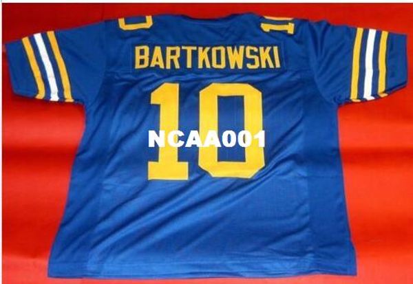 

men custom #10 steve bartkowski custom california bear retro college jersey size s-4xl or custom any name or number jersey, Black;red