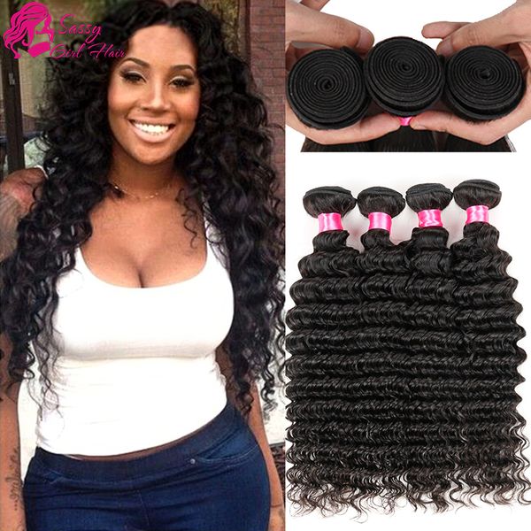 Peruvian Deep Wave Virgin Hair Cheap Peruvian Virgin Hair 4 Bundle