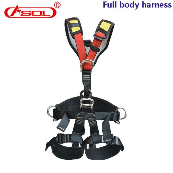 

Asol Professional High Altitude Outdoor Equipment &Full Body Safety Belt &Climbing Harness &Fall Protective Gear &Harness Climbing