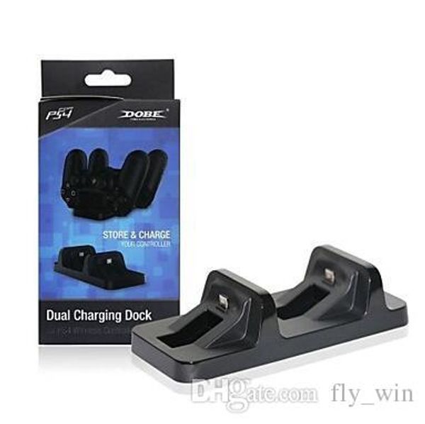 

5V USB Dual Charging Dock Station Stand Holder Support Charger For Sony PS4 Slim PS4 Pro PlayStation 4 Slim Gamepad Controller