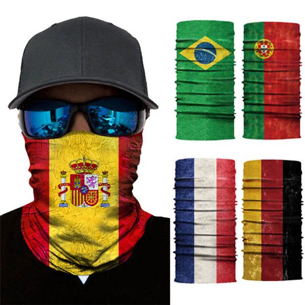 

fashion cycling face mask multicolor outdoor sports facemask bicycle head scarf men balaclava headband neutral bike mask 40at17, Black