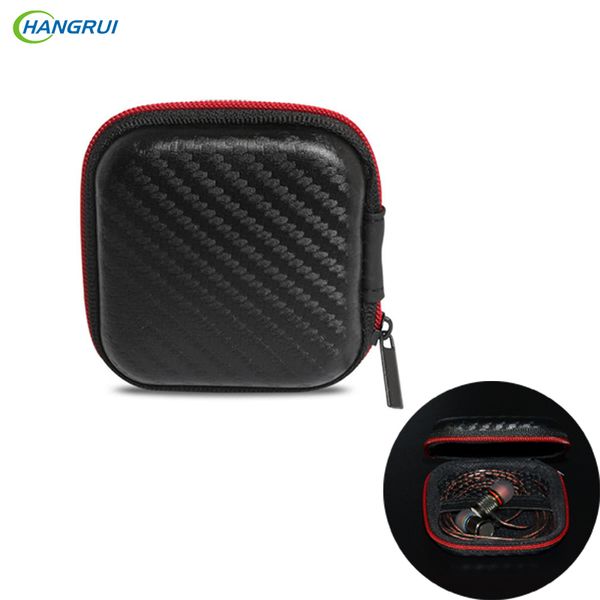 

Переносной наушники чехлы для мини bluetooth наушники сумка волокна молния гарнитура ящик для хранения для SD TF карты наушники