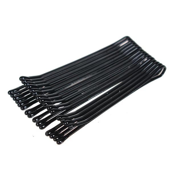 

black women bobby pins invisible wave hair grips salon barrette hairpin hair clips 60pcs