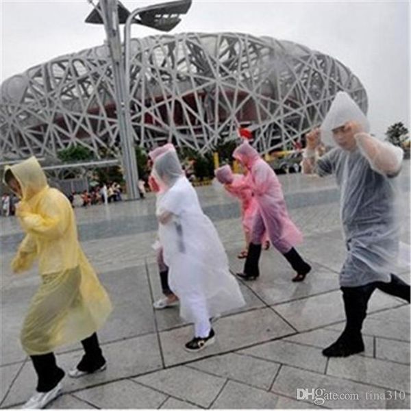 

fashion one-time raincoat disposable pe raincoats disposable poncho rainwear travel rain coat rain wear ia527