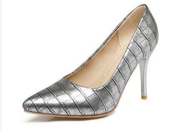 

women's shoes in spring and autumn high fine heel pointed end @222, Black