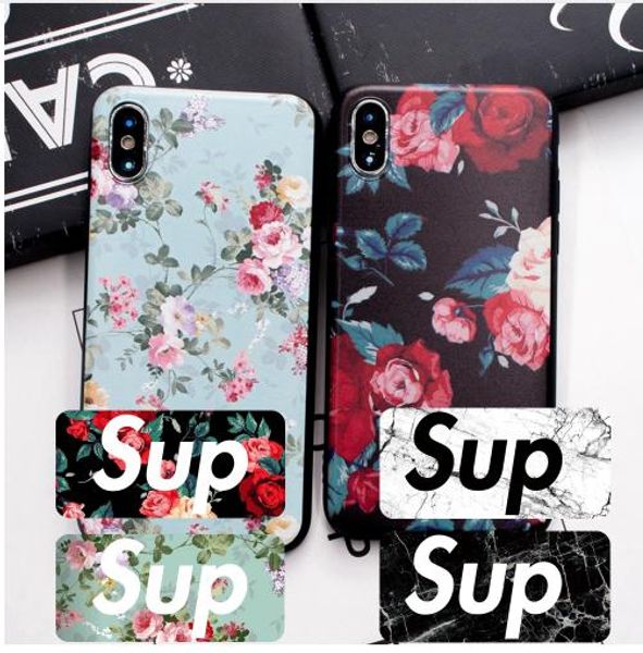 

japan red heart sup soft tpu case for iphone x 6 6s plus phone silicon sup cover for iphone 7 8 plus 5s se case coque