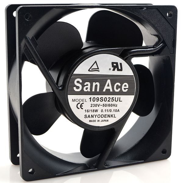 

sanyo 230v 109s025ul 14/12w 12038 12cm ac heat sink cooling fan
