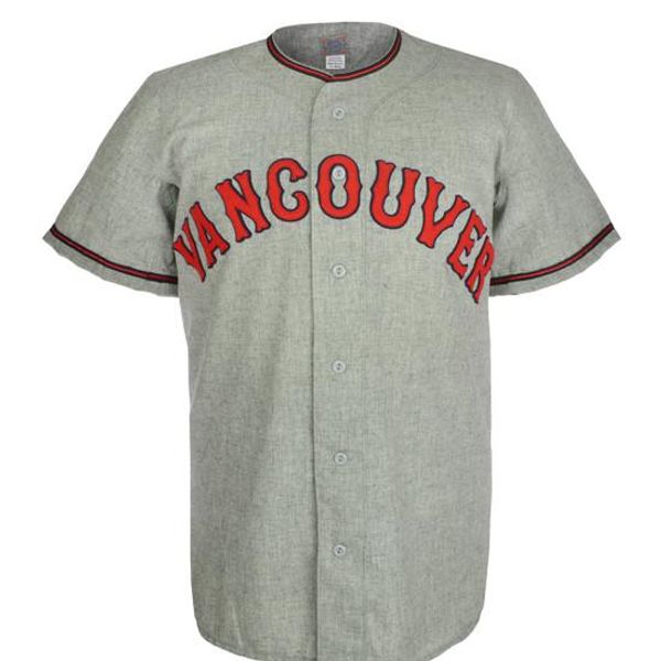 

Vancouver Mounties 1956 Road Jersey 100% Stitched Embroidery Logos Vintage Baseball Jerseys Custom Any Name Any Number Free Shipping