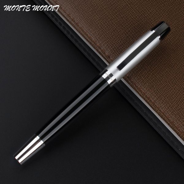 

monte mount roller ball pen stationery school office supplies luxury writing cute gift pens, Blue;orange