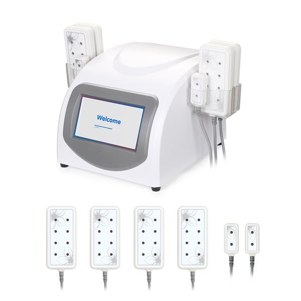 Diodo 5mw 635nm ~ 650nm 6 pads laser laser laser llilt remoção de lipoaspiração forma corporal máquina de emagrecimento