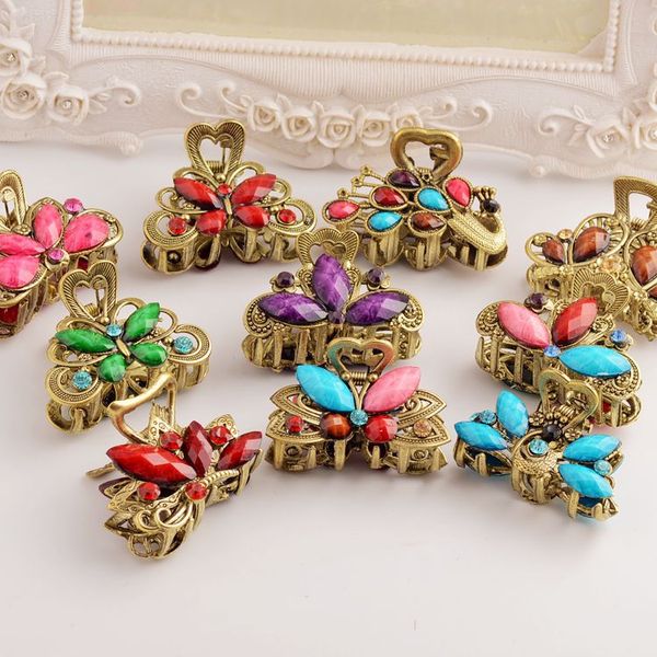 

hair accessories for women girls 2018 korean style clamps hair clips hairstyles 20pcs mix colors headpieces valentine's day gift ideas, Slivery;golden