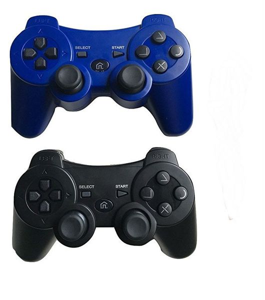 

dosly game controller for ps3 wireless bluetooth controller(black and blue color