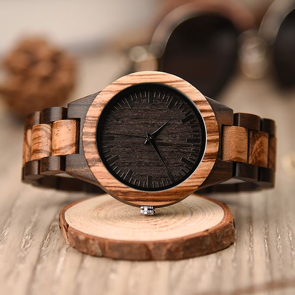 

custom deer male kol quartz quality wrist watch men high watches erkek in wooden box dodo zebra saati gift sehea, Slivery;brown