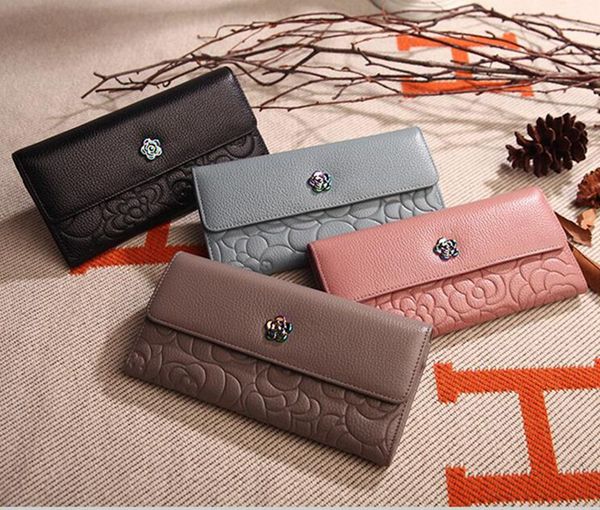 

2018fa hion women 039 zipper long wallet famou luxury brand women nake wallet ladie clutch genuine leather money card id holder pur