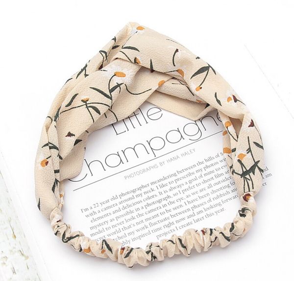 

hair band wholesale lady elastic cross hair band wide side sports face yoga hair accessories