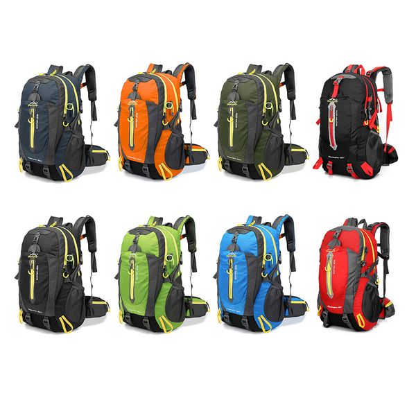 

men women sports bag 40l waterproof tactical backpack hiking bag cycling climbing backpack laprucksack travel otdoor bags