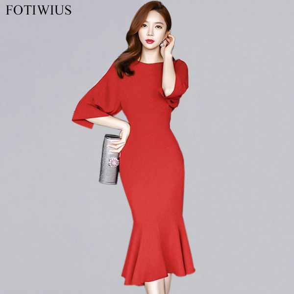 

runway summer package hip bodycon dress women party evening fishtail mermaid dress 2018 spring fashion vestidos robe femme ete, White;black