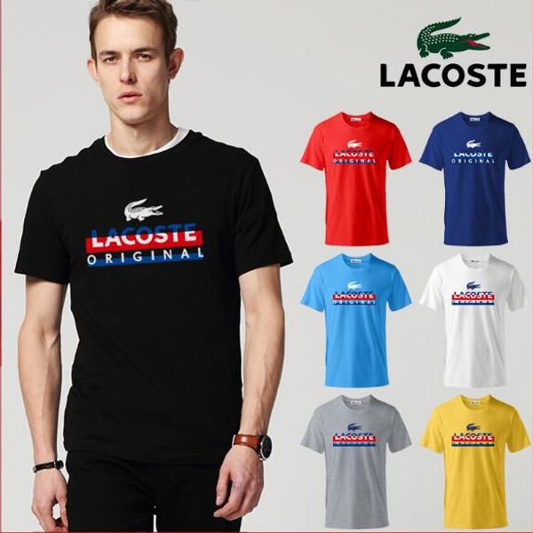 Wholesale Shirt Cotton Brand 100 T Percent French 2018 Crocodile 76mIyYbfgv