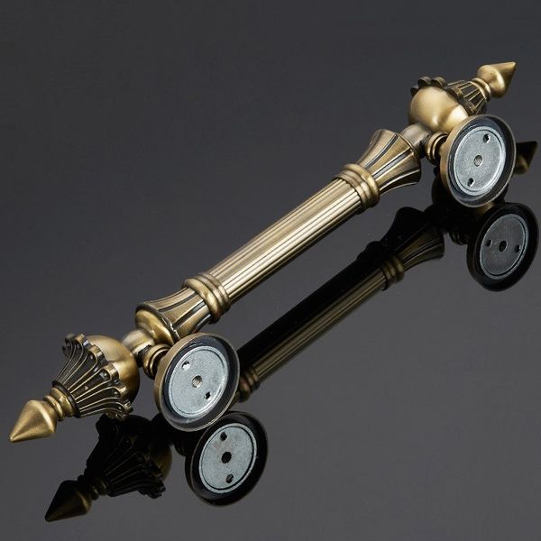 

european retro push door handles villa archaize wooden door handle pull antique fittings