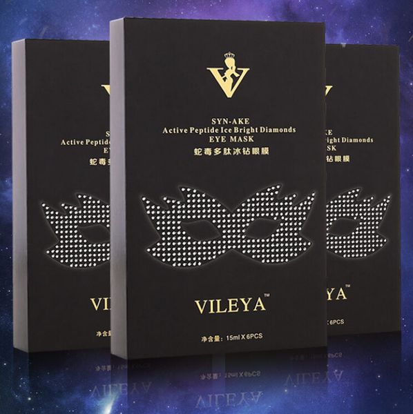

vileya глаз маски 6шт =1 комплект 15 мл глазные черных глаз глаз мешок развеять тучные зерна тонкие линии компактный