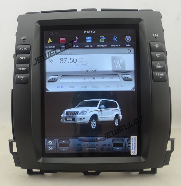

10.4 " навигация радио GPS автомобиля андроида 6.0 экрана типа вертикальная для Prado GX470