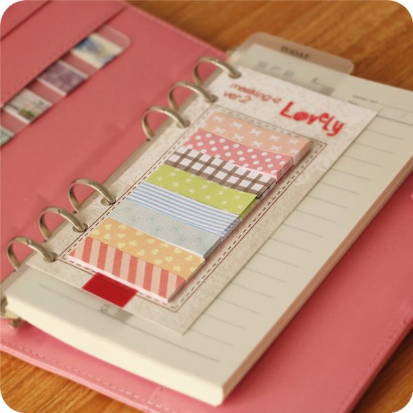 

36 pcs/lot lovely sticky notes and memo pads mini sticker for diary planner office accessories school supplies stationery dm780