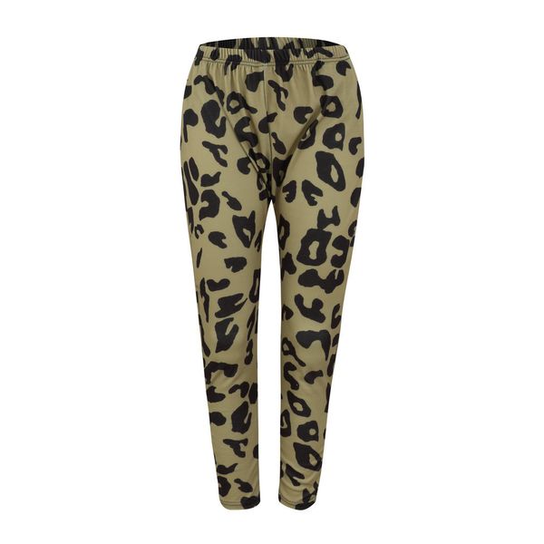 

european and american casual pants for autumn sports, featuring leopard print casual pants zc2922, Black;white