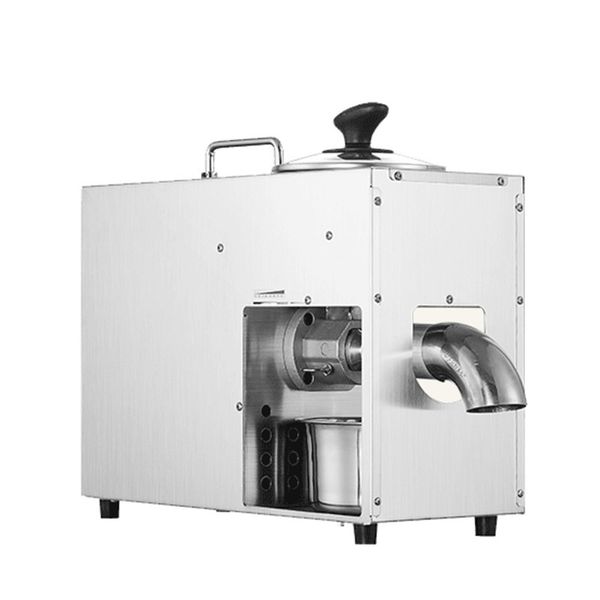 

qihang_electric oil press presser machine commercial peanut / sesame oil pressing machine stainless steel oil extractor