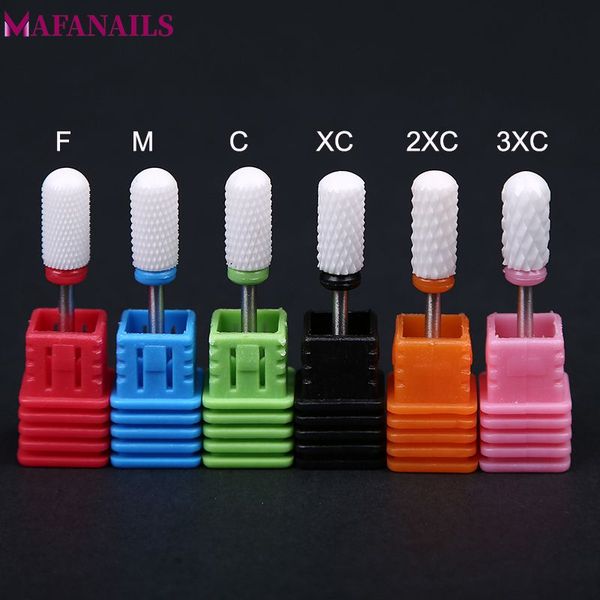 

1pc carbide ceramic nail drill bits milling cutter for electric drill manicure machine accessory remove gel varnish cuticle th07, Silver