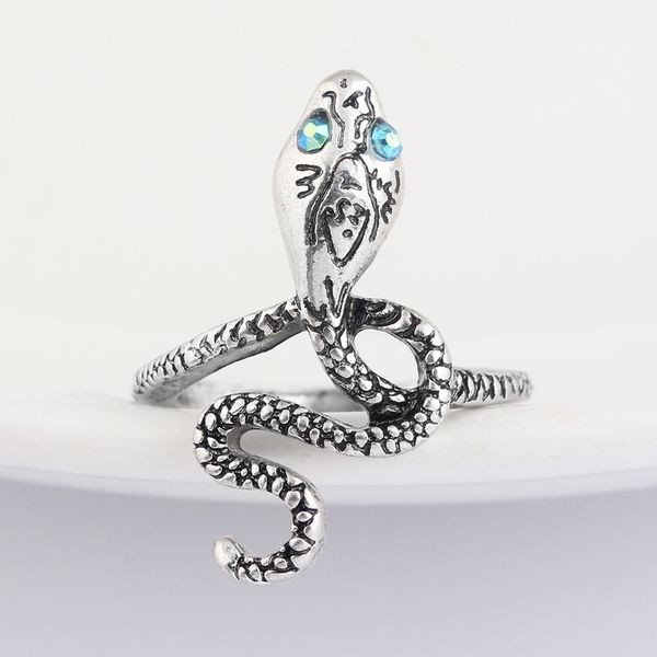 

dark souls 3 snake ring men and women jewelry, Golden;silver