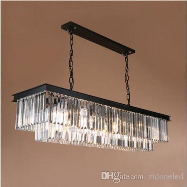 

modern rectangular lustre crystal chandelier lighting crystal chandeliers luminaria de techo hanglamp lighting fixtures for living room