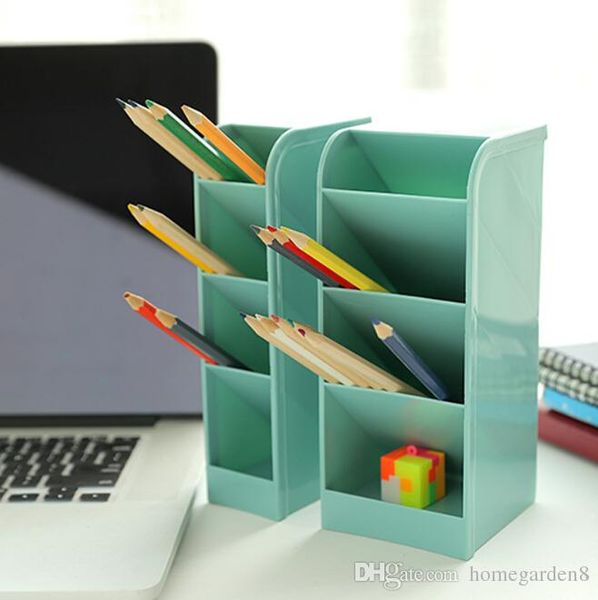 

хранение четыре сетки может быть установлен ящиком ящика для хранения рабочего стола отделки пластиковых прямоугольных канцелярской отделки