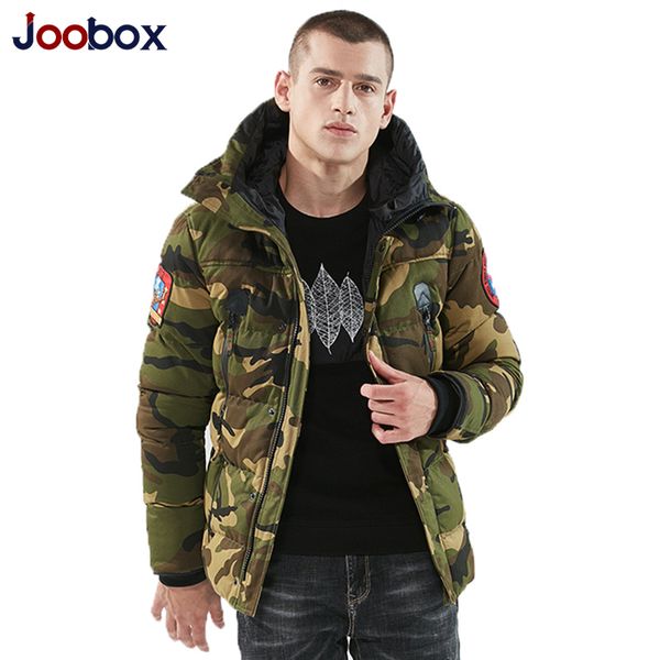 

winter mens camo jackets extended warm parka male cotton lined longline camouflage coats plus size, Black