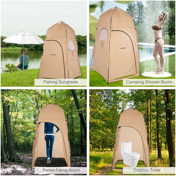 

tomshoo camping tent outdoor shower tent from ru/us toilet bath changing fitting room beach privacy shelter travel