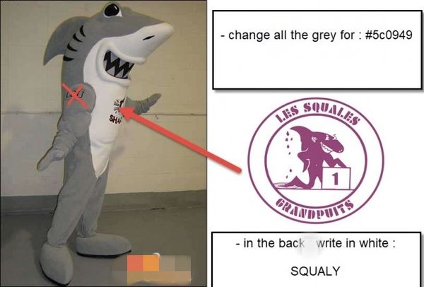 

custom shark mascot costume size add logo ing, Red;yellow
