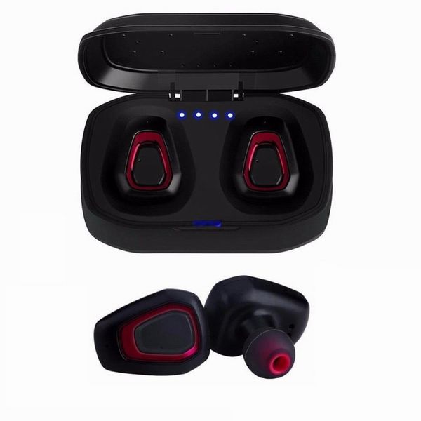 

mini twins wireless bluetooth 4.2 stereo sport in ear headphones earpuds ear phones with battery box tws bass headset for ios & android