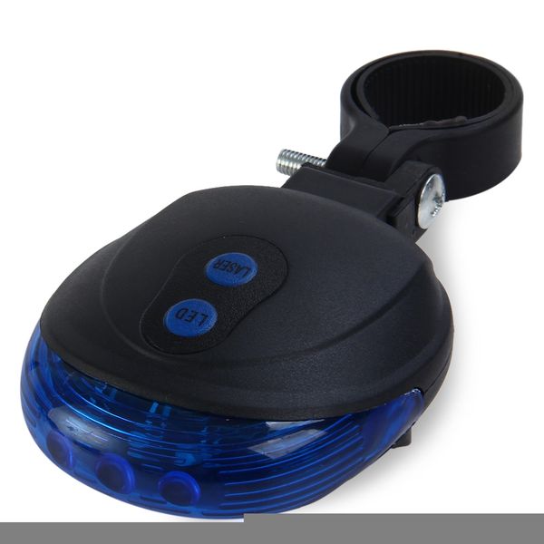 

3 led lamp cycling bicycle bike taillight warning flashing light with dual laser lines enhance safety of your riding, especially at night