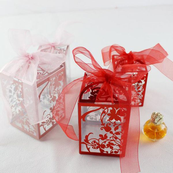 Pvc Party Wedding Favor Candy Boxes Baby Shower Gift Box Diy