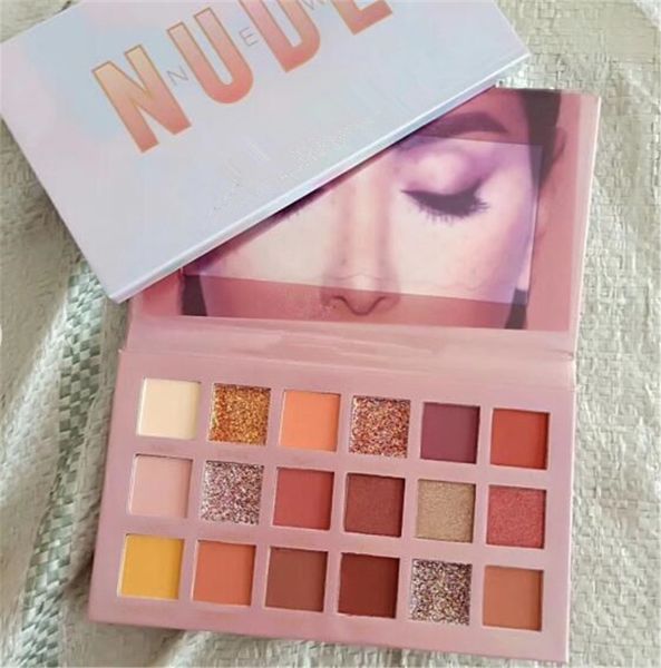 

New Beauty Makeup Eyeshadow palette HD New NUDE 18 colors Eyeshadow Palettes matte shimmer eye shadow Cosmetics Dropshipping