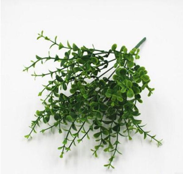 

Pla tic flower artificial flower green plant ornamental plant 7 head and 49 head imulation of eucalyptu leaf l650