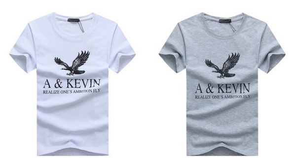 

New US Mens Fashion Clothing Short Sleeve T Shirt With Letter And Eagle Print Hip Hop Men Streetwear Asian Size Run Small S-5XL