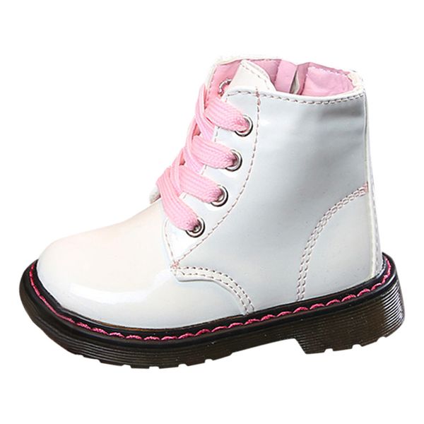 

new fashion baby autumn and winter boys girls short boots with british wind martin boots snow boots, Black;grey