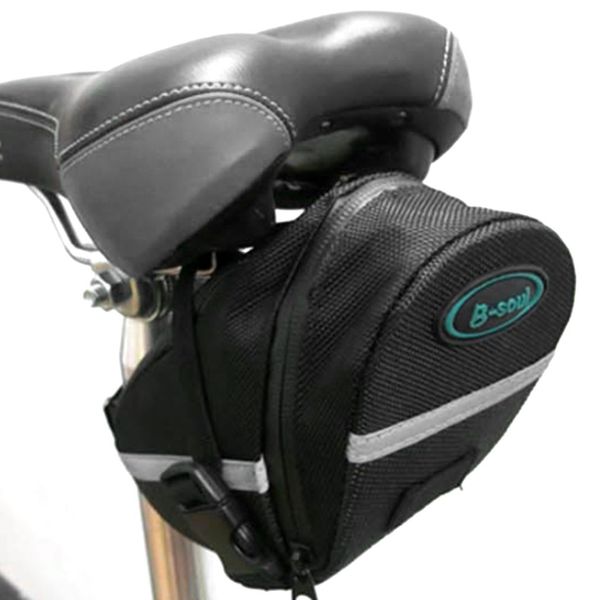 B-SOUL Bike Saddle Bag Bicycle Under Seat Storage Tail Pouch Cycling Bags Pouch