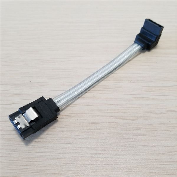 

10pcs/lot mini host-specific sata data cable ultrashort super soft 10cm been the first one elbow